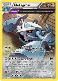 Metagross (50) - XY - Ancient Origins (AOR) #50/98 - Rare Pokémon Trading Card