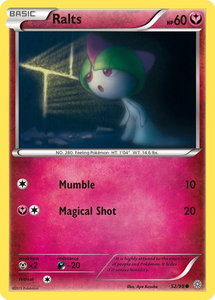 Ralts - XY - Ancient Origins (AOR) #52/98 - Common Pokémon Trading Card