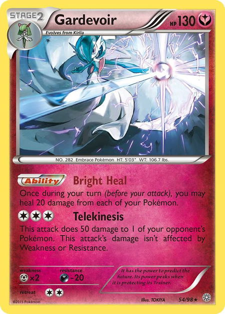 Gardevoir - XY - Ancient Origins Pokémon trading card