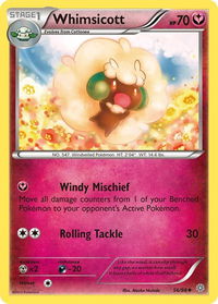 Whimsicott - XY - Ancient Origins (AOR) #56/98 - Uncommon Pokémon Trading Card