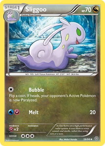 Sliggoo - XY - Ancient Origins (AOR) #59/98 - Uncommon Pokémon Trading Card