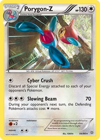 Porygon-Z (66) - XY - Ancient Origins (AOR) #66/98 - Rare Pokémon Trading Card
