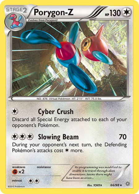 Porygon-Z (66) - XY - Ancient Origins Pokémon trading card