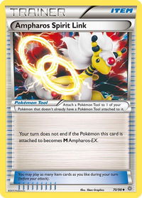 Ampharos Spirit Link - XY - Ancient Origins (AOR) #70/98 - Uncommon Pokémon Trading Card