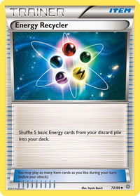 Energy Recycler - XY - Ancient Origins (AOR) #72/98 - Uncommon Pokémon Trading Card