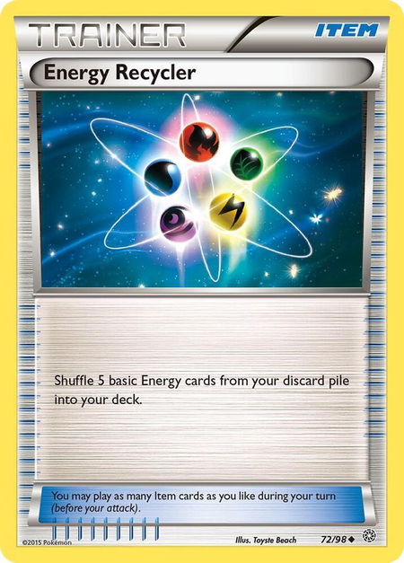 Energy Recycler - XY - Ancient Origins Pokémon trading card