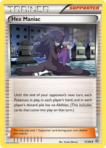 Hex Maniac - XY - Ancient Origins (AOR) #75/98 - Uncommon Pokémon Trading Card
