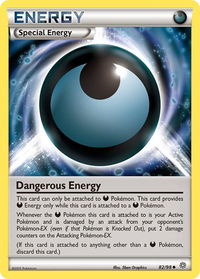 Dangerous Energy - XY - Ancient Origins (AOR) #82/98 - Uncommon Pokémon Trading Card