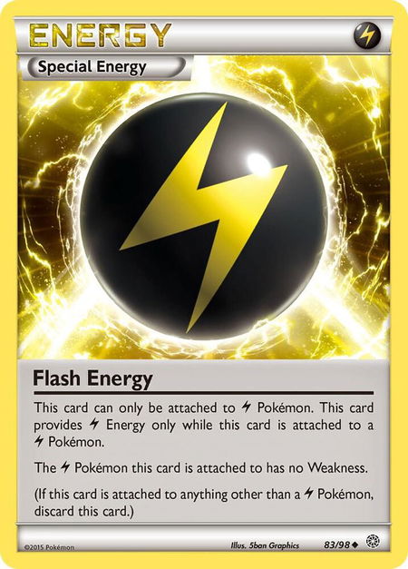 Flash Energy - XY - Ancient Origins Pokémon trading card