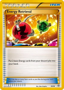 Energy Retrieval - XY - Ancient Origins (AOR) #99/98 - Secret Rare Pokémon Trading Card