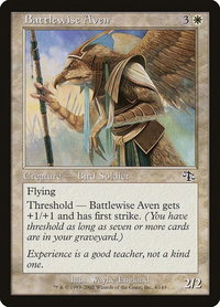 Battlewise Aven - Judgment (JUD) #4 - Common Magic: The Gathering Trading Card