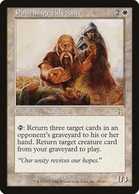 Pulsemage Advocate - Judgment (JUD) #19 - Rare Magic: The Gathering Trading Card