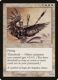 Silver Seraph - Judgment (JUD) #23 - Rare Magic: The Gathering Trading Card