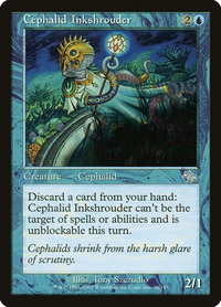 Cephalid Inkshrouder - Judgment (JUD) #36 - Uncommon Magic: The Gathering Trading Card