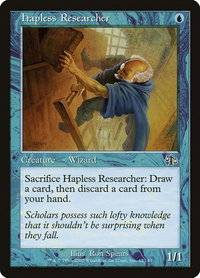 Hapless Researcher - Judgment (JUD) #42 - Common Magic: The Gathering Trading Card