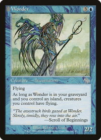 Wonder - Judgment (JUD) #54 - Uncommon Magic: The Gathering Trading Card