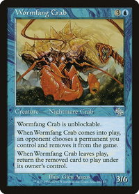 Wormfang Crab - Judgment (JUD) #56 - Uncommon Magic: The Gathering Trading Card