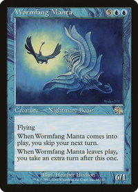 Wormfang Manta - Judgment (JUD) #58 - Rare Magic: The Gathering Trading Card