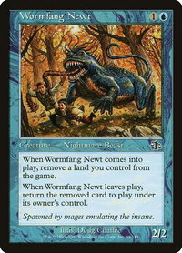 Wormfang Newt - Judgment (JUD) #59 - Common Magic: The Gathering Trading Card