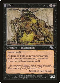 Filth - Judgment (JUD) #66 - Uncommon Magic: The Gathering Trading Card
