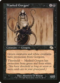 Masked Gorgon - Judgment (JUD) #69 - Rare Magic: The Gathering Trading Card