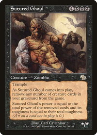 Sutured Ghoul - Judgment (JUD) #73 - Rare Magic: The Gathering Trading Card