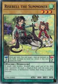 Risebell the Summoner - Clash of Rebellions YuGiOh trading card