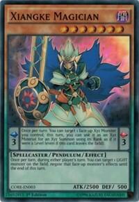 Xiangke Magician - Clash of Rebellions (CORE) #CORE-EN003 - Super Rare YuGiOh Trading Card