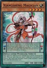 Xiangsheng Magician - Clash of Rebellions (CORE) #CORE-EN004 - Super Rare YuGiOh Trading Card