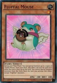 Fluffal Mouse - Clash of Rebellions (CORE) #CORE-EN010 - Super Rare YuGiOh Trading Card