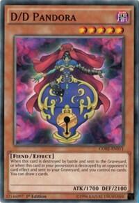 D/D Pandora - Clash of Rebellions (CORE) #CORE-EN011 - Common / Short Print YuGiOh Trading Card