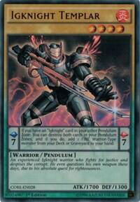 Igknight Templar - Clash of Rebellions (CORE) #CORE-EN028 - Ultra Rare YuGiOh Trading Card
