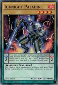 Igknight Paladin - Clash of Rebellions (CORE) #CORE-EN029 - Common / Short Print YuGiOh Trading Card