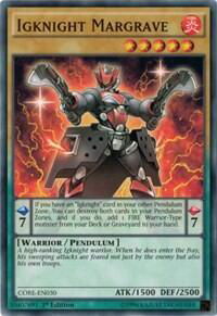Igknight Margrave - Clash of Rebellions (CORE) #CORE-EN030 - Common / Short Print YuGiOh Trading Card