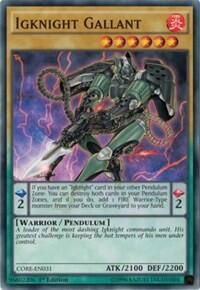 Igknight Gallant - Clash of Rebellions (CORE) #CORE-EN031 - Common / Short Print YuGiOh Trading Card