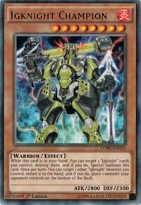 Igknight Champion - Clash of Rebellions (CORE) #CORE-EN033 - Rare YuGiOh Trading Card