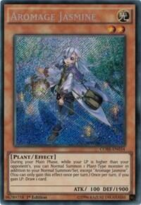 Aromage Jasmine - Clash of Rebellions (CORE) #CORE-EN034 - Secret Rare YuGiOh Trading Card