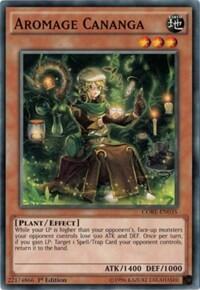 Aromage Cananga - Clash of Rebellions (CORE) #CORE-EN035 - Common / Short Print YuGiOh Trading Card