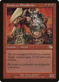 Dwarven Bloodboiler - Judgment (JUD) #84 - Rare Magic: The Gathering Trading Card