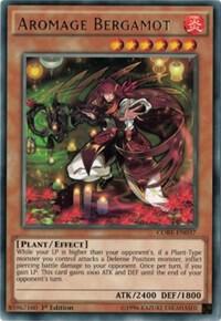 Aromage Bergamot trading card from Clash of Rebellions Aromage Bergamot - Clash of Rebellions YuGiOh trading card