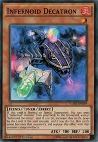 Infernoid Decatron - Clash of Rebellions (CORE) #CORE-EN039 - Super Rare YuGiOh Trading Card