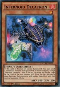 Infernoid Decatron - Clash of Rebellions YuGiOh trading card