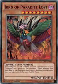 Bird of Paradise Lost - Clash of Rebellions (CORE) #CORE-EN040 - Common / Short Print YuGiOh Trading Card