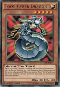 Toon Cyber Dragon - Clash of Rebellions YuGiOh trading card