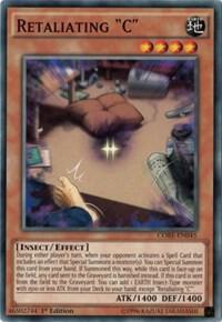 Retaliating "C" trading card from Clash of Rebellions Retaliating "C" - Clash of Rebellions YuGiOh trading card