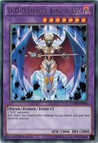 D/D/D Oracle King d'Arc - Clash of Rebellions YuGiOh trading card