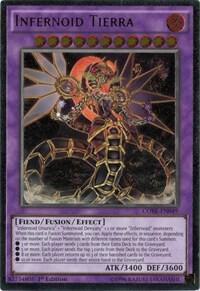 Infernoid Tierra (UTR) trading card from Clash of Rebellions Infernoid Tierra (UTR) - Clash of Rebellions YuGiOh trading card