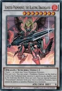 Ignister Prominence, the Blasting Dracoslayer - Clash of Rebellions (CORE) #CORE-EN050 - Ultra Rare YuGiOh Trading Card
