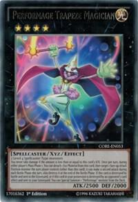 Performage Trapeze Magician - Clash of Rebellions YuGiOh trading card