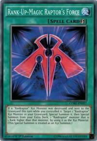 Rank-Up-Magic Raptor's Force - Clash of Rebellions (CORE) #CORE-EN057 - Common / Short Print YuGiOh Trading Card